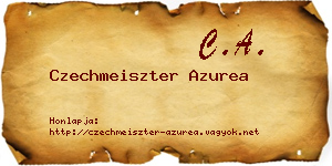 Czechmeiszter Azurea névjegykártya